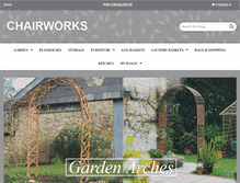 Tablet Screenshot of chairworks.info